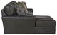 Jackson Furniture Denali 2-Piece Steel Left-Arm Facing Loveseat Sectional and Chaise-2
