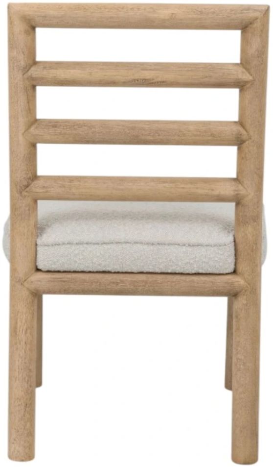 Modus Furniture Dorsey Ricotta Ladder Back Dining Side Chair-4