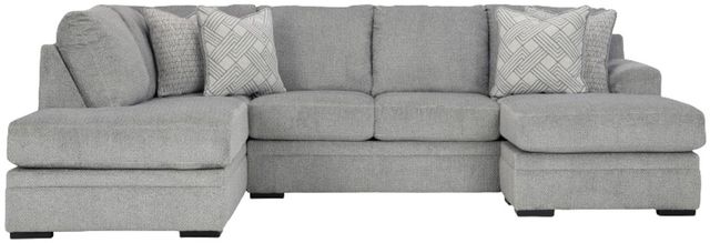 Signature Design by Ashley® Casselbury 2-Piece Cement Left Arm Facing Sectional with Chaise-0