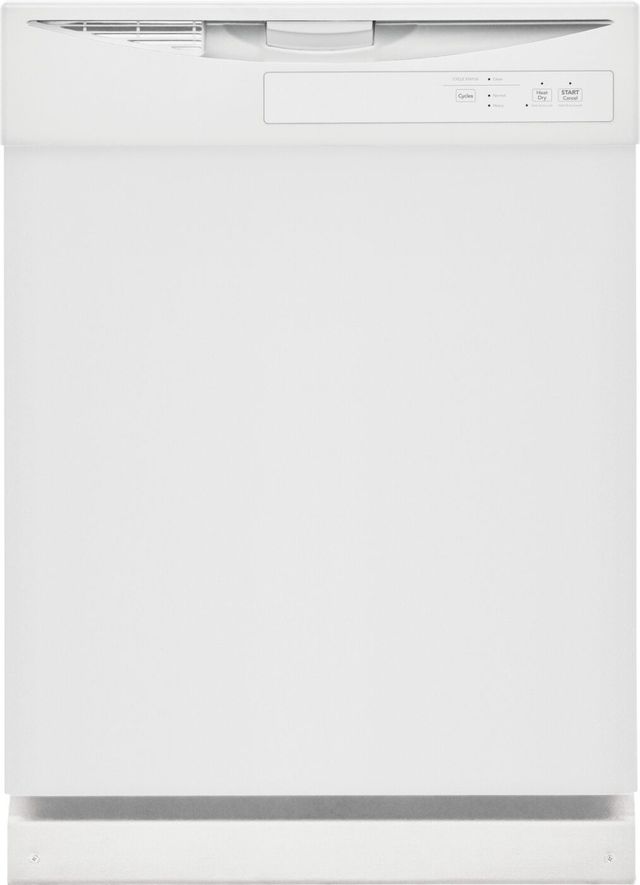 Crosley® Conservator® 24" White Front Control Built-In Dishwasher -0