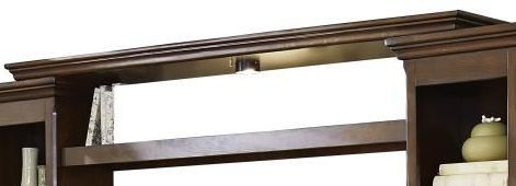 Mazin Furniture Lenore Brown Bridge with Light