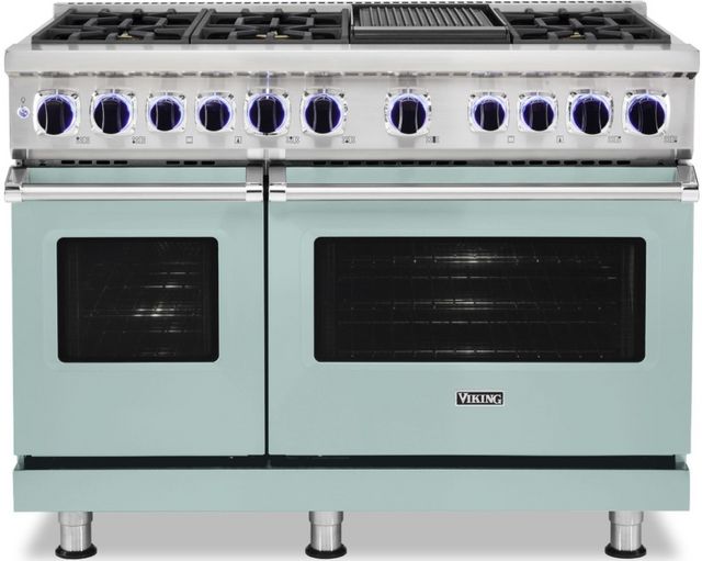 Viking® 7 Series 48" Splash Pro Style Dual Fuel Range-0