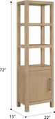 Emerald Home Pacific Grove Sand Dune Pier Cabinet-2