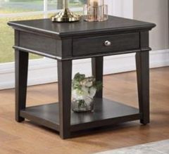 Urban Styles Furniture Miami Gray End Table