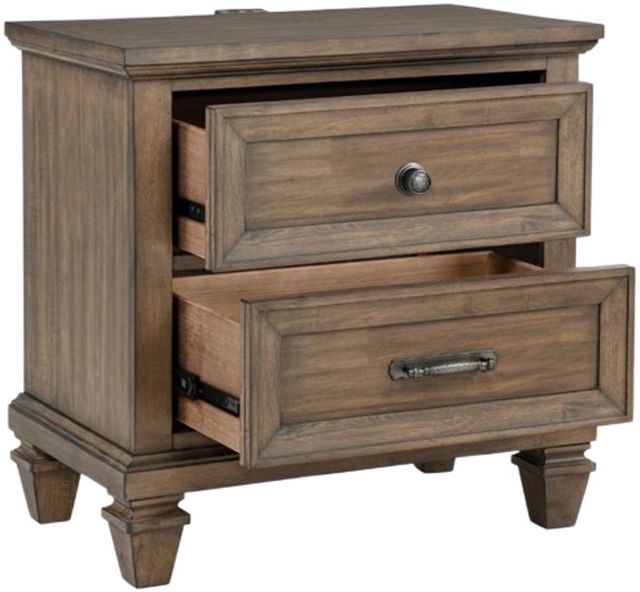 New Classic® Home Furnishings Mariana Vintage Mocha Nightstand-3