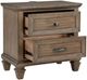 New Classic® Home Furnishings Mariana Vintage Mocha Nightstand-3
