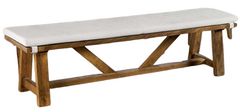 Furniture of America® Losone Brown/White Bench