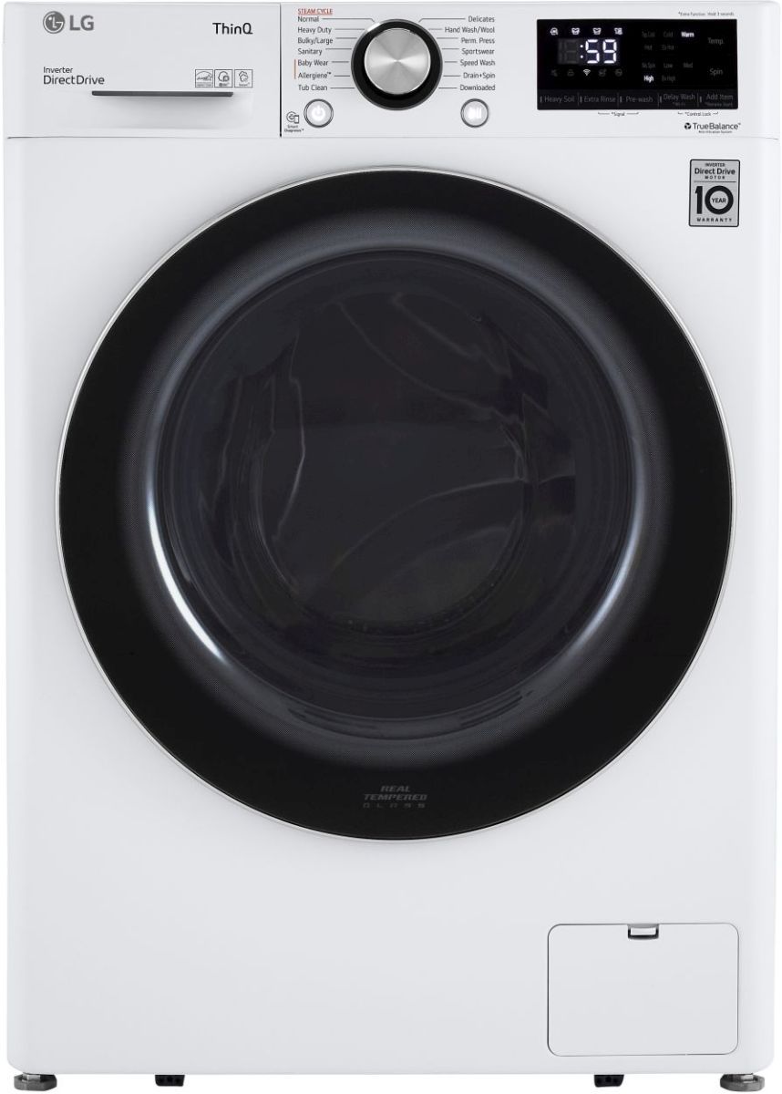Laveuse à chargement frontal LG® de 2.6 pi³ - Blanc