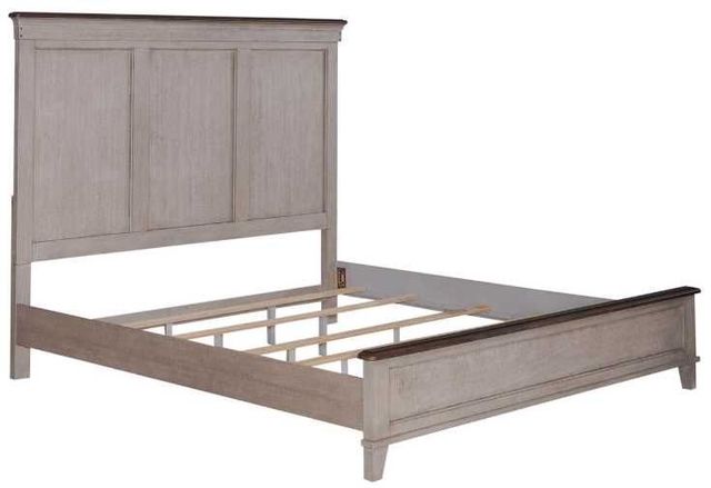 Liberty Furniture Ivy Hollow Dusty Taupe/Weathered Linen California King Panel Bed-0