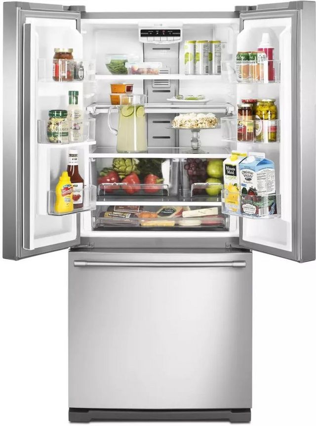 Maytag® 31 in. 19.7 Cu. Ft. Fingerprint Resistant Stainless Steel French Door Refrigerator-5