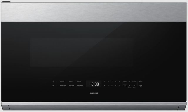 Samsung Bespoke 2.1 Cu. Ft. Stainless Steel Over the Range Microwave-0