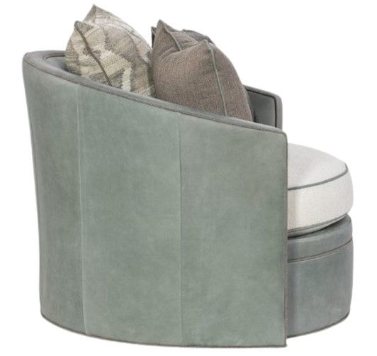 Bradington-Young Customizable Artemis Swivel Tub Chair-3
