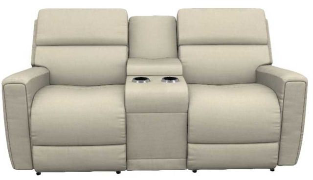 La-Z-Boy® Apollo Natural Power Reclining Loveseat with Console, Headrest, and Lumbar-1