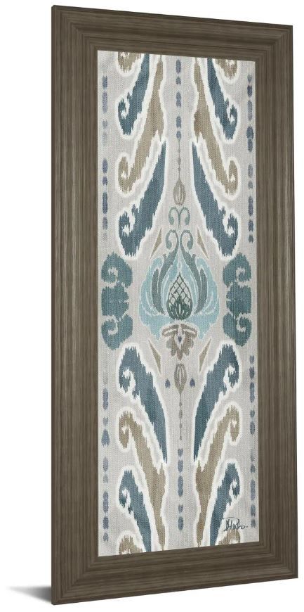 Classy Art A Touch Of Flourish I by Patricia Pinto Framed Print Wall Art-0