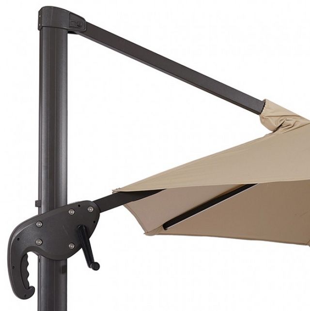 Furniture of America® Fera Beige Aluminum/Polyester Outdoor Umbrella-5