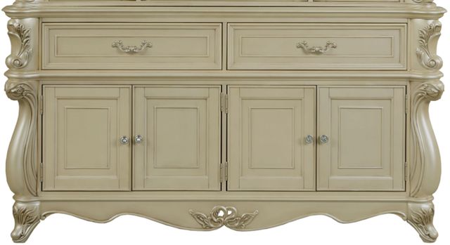 New Classic® Home Furnishings Monique Champagne China Buffet-2