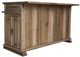 International Furniture Direct Marquez Brown Kitchen Island-2