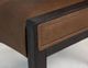 International Furniture Direct Balam Black/Brown Leather Dining Side Chair-5