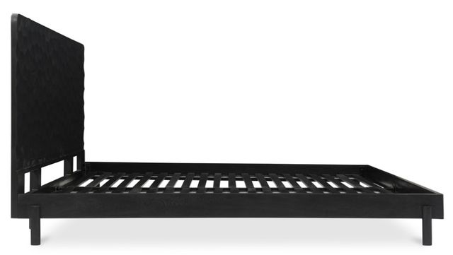 Moe's Home Collection Misaki Black Queen Panel Bed-3