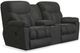 La-Z-Boy® Morrison Navy Reclining Loveseat with Console-0