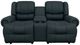 Best® Home Furnishings Customizable Genet Leather Power Reclining Space Saver® Console Loveseat-1