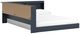 Signature Design by Ashley® Simmenfort Navy Blue Full Bookcase Storage Bed-4