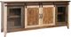 International Furniture Direct Antique Brown 80" TV Stand-0