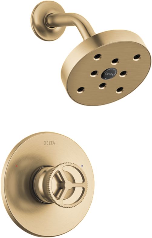 Delta Trinsic® H2Okinetic® Champagne Bronze Single Handle Shower Trim-0