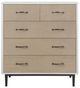 Bernards Trilogy Beige/Vanilla 5-Drawer Chest-2