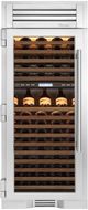 True® 24" 15.4 Cu. Ft. Stainless Steel Dual Zone Wine Column-0