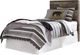 Benchcraft® Derekson Multi Gray Twin Panel Headboard-2