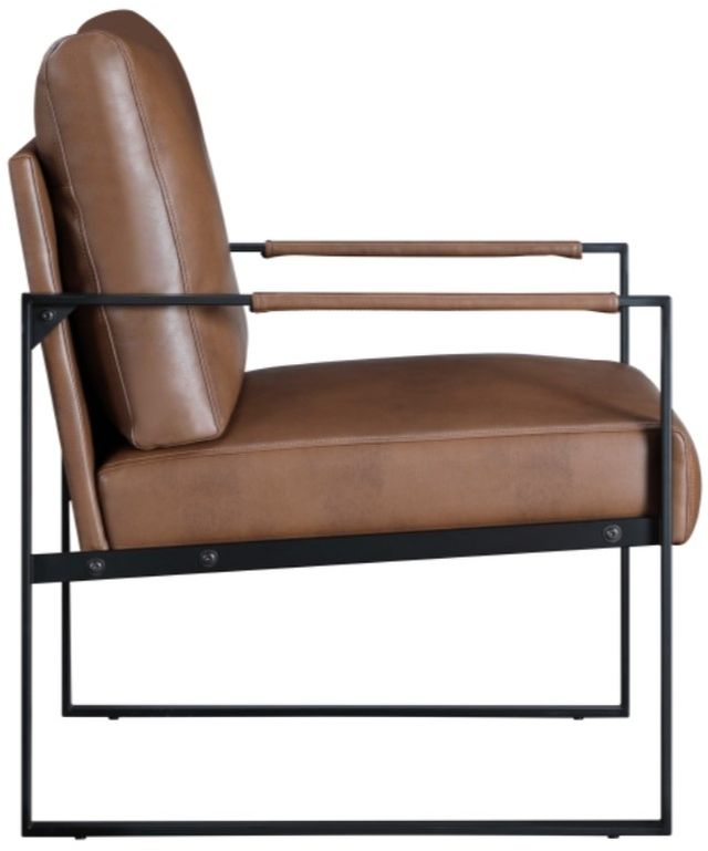Homelegance® Trent Black/Brown Accent Chair-3