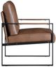 Homelegance® Trent Black/Brown Accent Chair-3