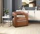 Homelegance® Sawyer Camel Swivel Chair-1