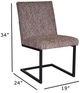 Nest Home Collections Indy Black/Rustique Dining Chair-2