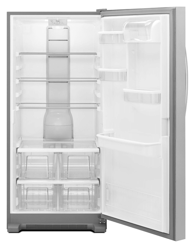 Whirlpool® Sidekicks® 31 in. 18.0 Cu. Ft. Monochromatic Stainless Steel All Refrigerator-1