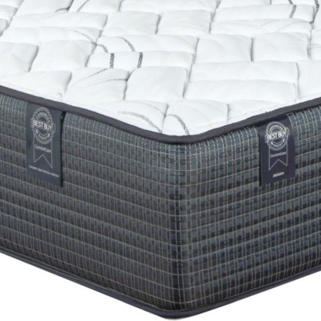 Restonic® Consumer Digest Best Buy Judson Wrapped Coil Firm Tight Top Twin Mattress-1