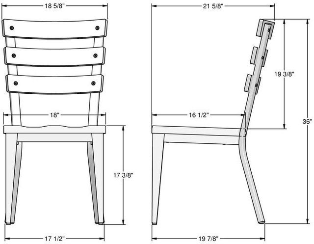 Amisco Customizable Dexter Dining Side Chair-3