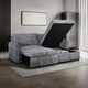 New Classic® Home Furnishings Finn 2-Piece Gray Left-Arm Facing Sectional Sofa Chaise-4