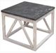 Cottage Creek Furniture Blue Ridge Distressed White/Gray End Table-0