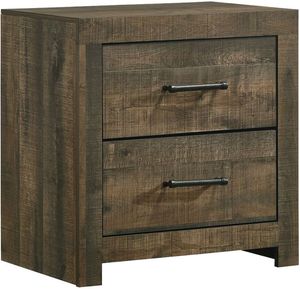 Elements International Bailey Drift Nightstand