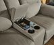 Signature Design by Ashley® Next-Gen Gaucho Putty Manual Reclining Loveseat with Console-4