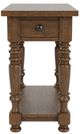 Riverside Furniture Eastlake Whiskey Oak Chairside Table-2