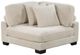 Mazin Furniture Traverse 4-Piece Beige Modular Sectional-4