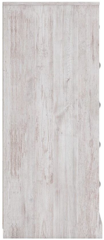 Signature Design by Ashley® Paxberry Whitewash 5-Drawers Chest of Drawers-2