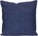 Stylecraft Blue Designer Pillow with White Stripes-0