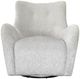 Bernards Trilogy Zinc Swivel Accent Chair-1