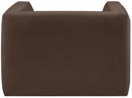 Meridian Furniture Henson Brown Velvet Chair-3