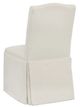 Fairfield® Customizable Entree Dining Camel Short Back Skirted Dining Chair with Tobacco Legs and Buttons-3