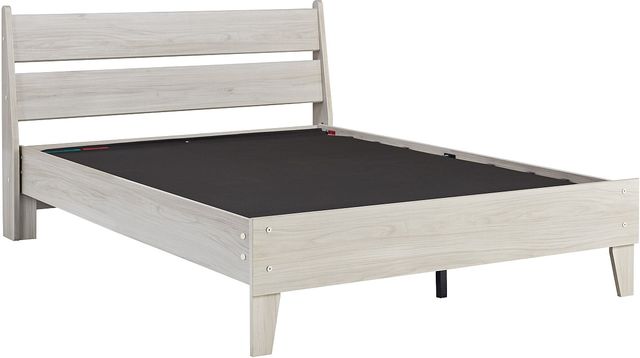 Signature Design by Ashley® Socalle 3-Piece Natural Queen Platform Bed Set-1